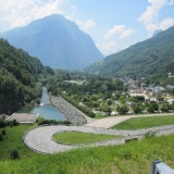 alpentocht_dal richting camping vanaf   stuwdam le verney